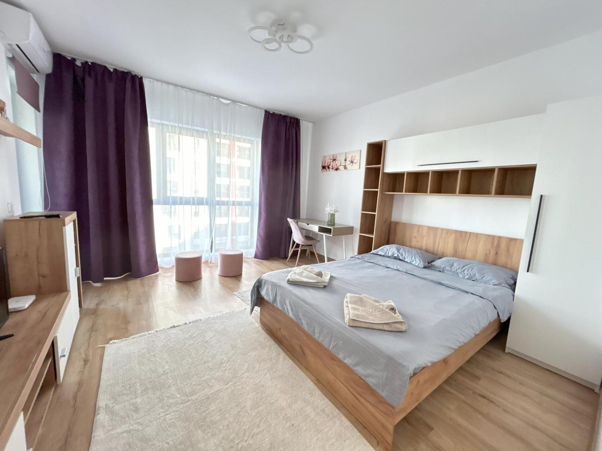 Апартаменты Urban Retreat With Balcony At Exigent Plaza - 06 Бухарест Экстерьер фото